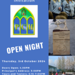 PCH OPEN EVENING - WELCOME VIDEO & ADMISSION NOTICE